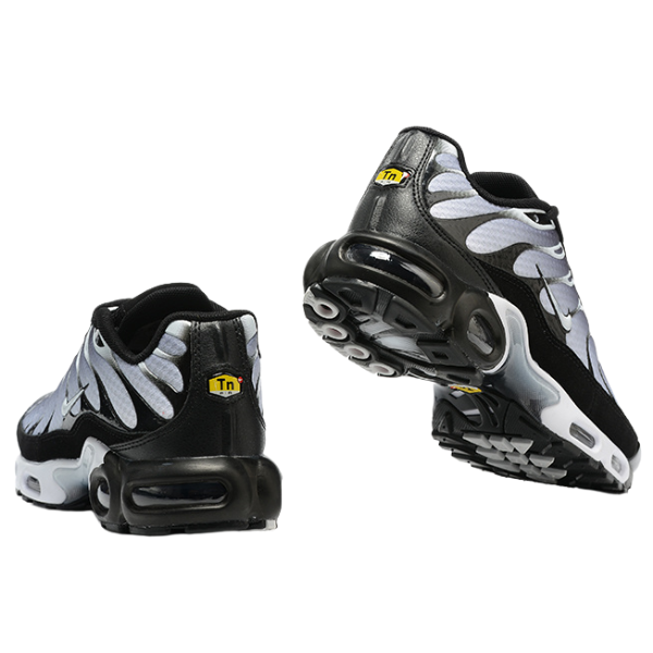 Nike Air Max Plus TN White Silver and Black Casual Shoes