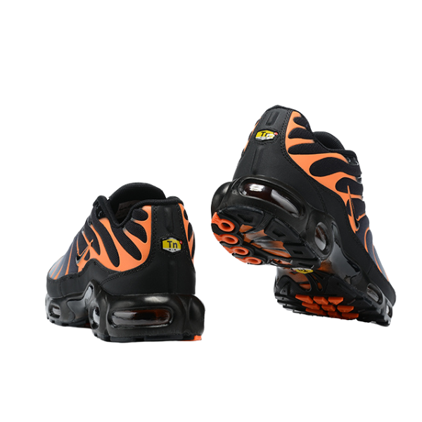Nike Air Max Plus TN White Black Orange Casual Shoes