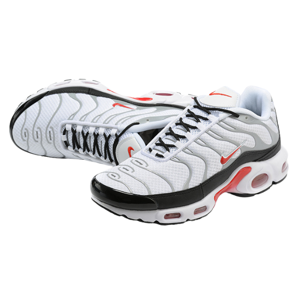 Nike Air Max Plus TN Dust White Varsity Red Casual Shoes