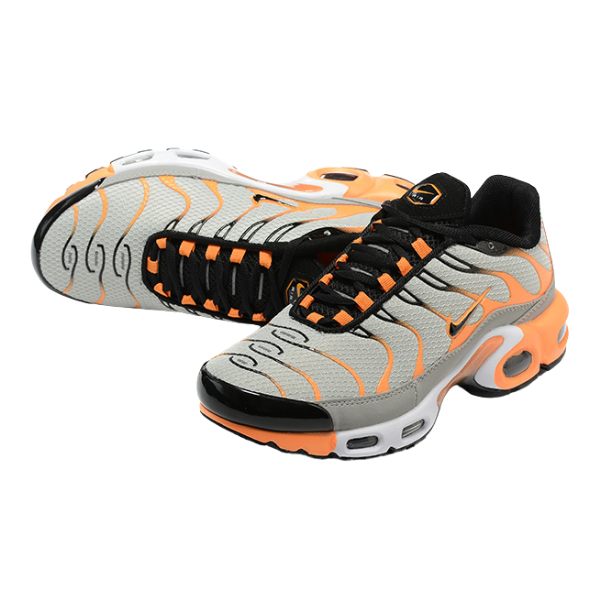 Zapatillas Nike Air Max Plus TN informales en gris y naranja