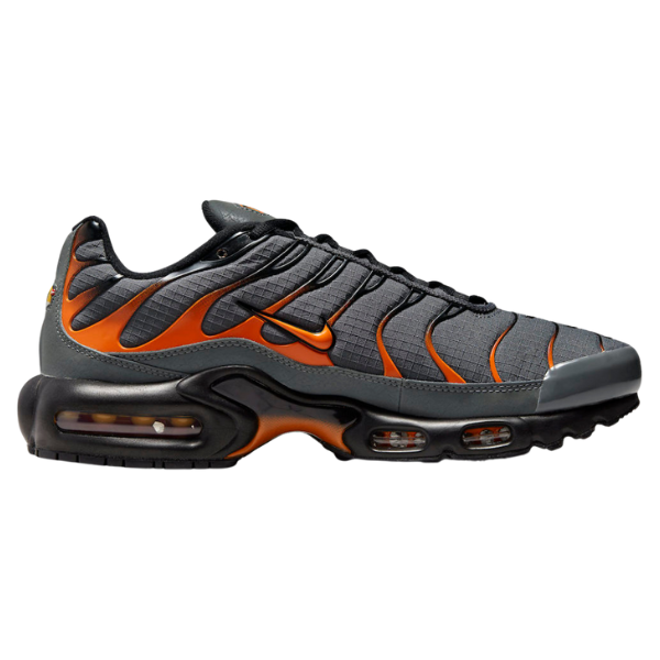 Nike Air Max Plus TN Gray and Orange Casual Shoes