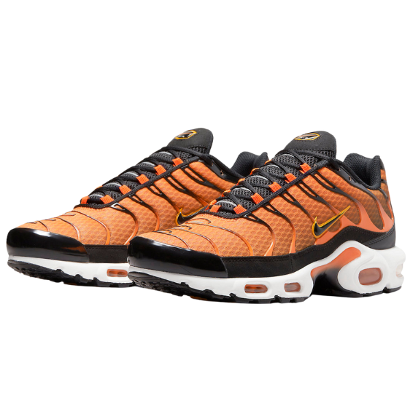Nike Air Max Plus TN Safety Orange Black Casual Shoes