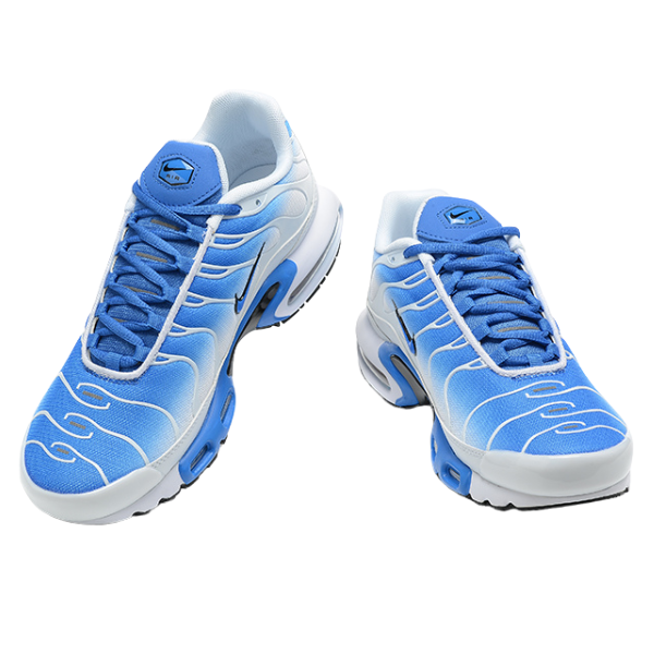 Nike Air Max Plus TN Zapatillas casuales blancas y azules