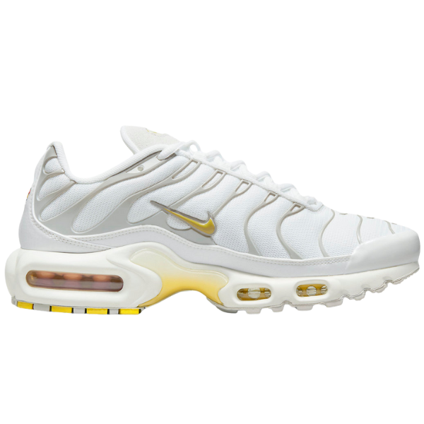 Zapatillas Nike Air Max Plus TN blancas con diseño de apio