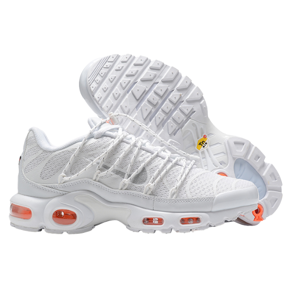 Nike Air Max Plus Utility Blanco Seguridad Naranja Zapatos Casuales