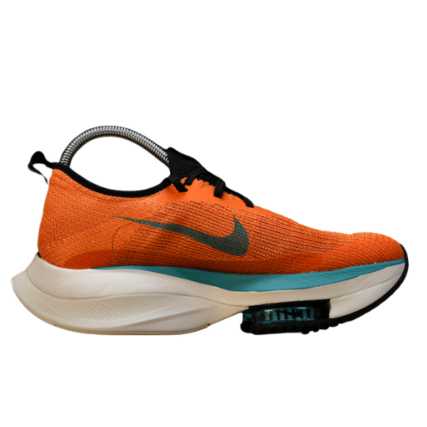 Zapatillas de running Nike Air Zoom Alphafly Next% 2 en blanco, naranja y azul