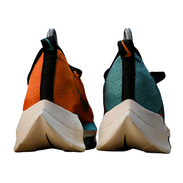 Zapatillas de running Nike Air Zoom Alphafly Next% 2 en blanco, naranja y azul