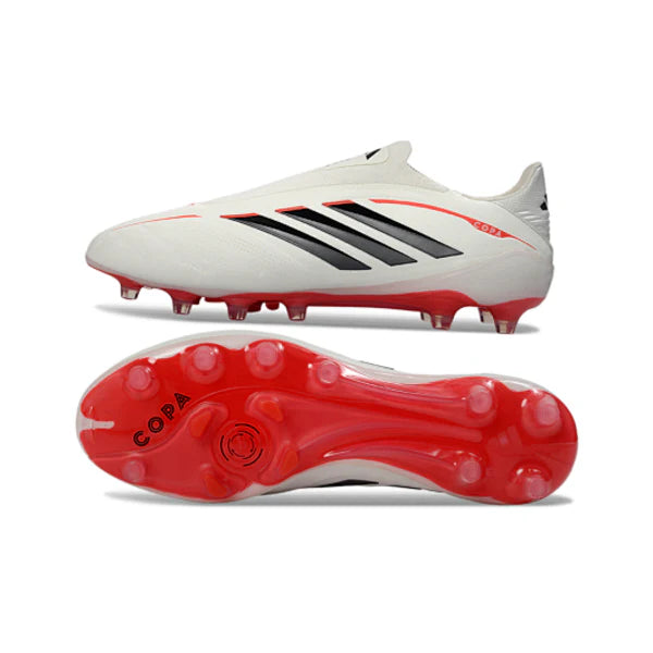 Botas de fútbol Adidas Copa Pure 4 Elite sin cordones, Born For Goals Pack, para terreno firme FG