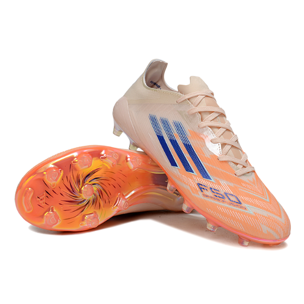 Botas de fútbol Adidas F50 Elite Sparkfusion Coral Blaze Pack Firm Ground FG para niños