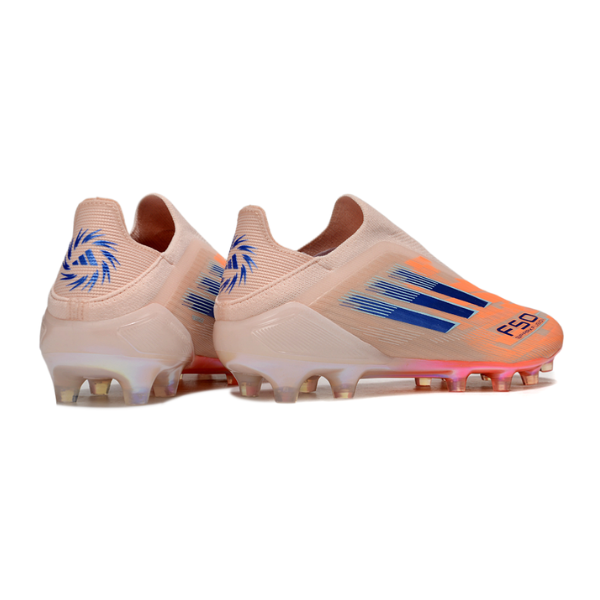 Adidas F50 Elite Sparkfusion Laceless Coral Blaze Pack FG Kids Football Boot
