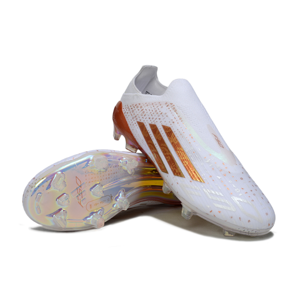 Botas de fútbol Adidas F50 Elite Laceless Mo Salah Pack Firm Ground FG para niños