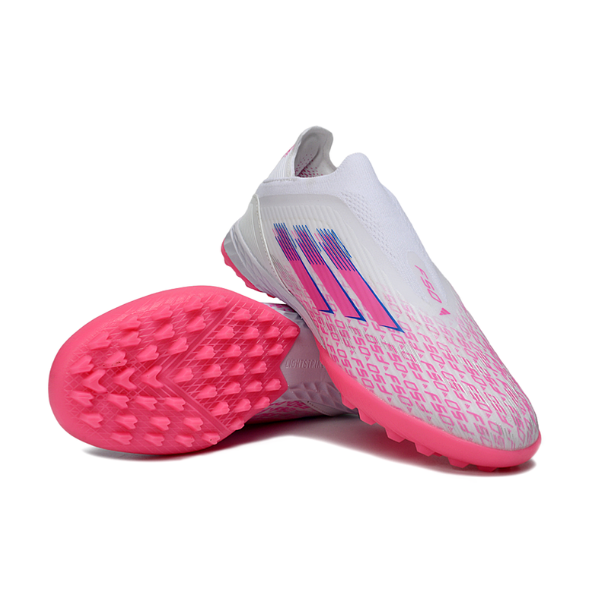 Botas de fútbol Adidas F50 Elite Sparkfusion Laceless Trinity Rodman Pack Turf TF para niños