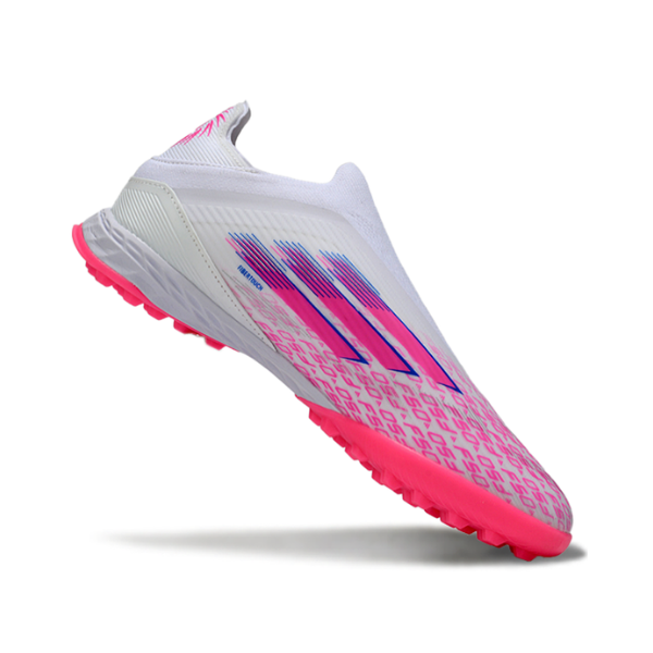 Botas de fútbol Adidas F50 Elite Sparkfusion Laceless Trinity Rodman Pack Turf TF para niños