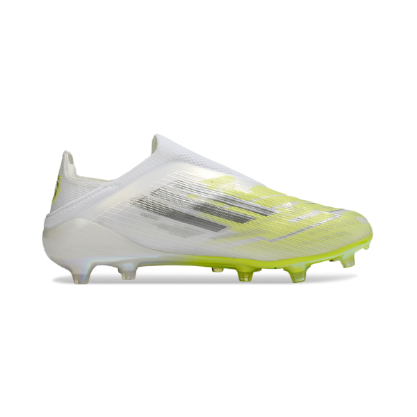 Botas de fútbol Adidas F50 Elite Sparkfusion sin cordones Born For Goals Pack Firm Ground FG para niños