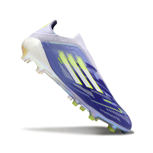 Botas de fútbol Adidas F50 Sparkfusion Laceless Elite Radiant Blaze Pack Firm Ground FG para niños