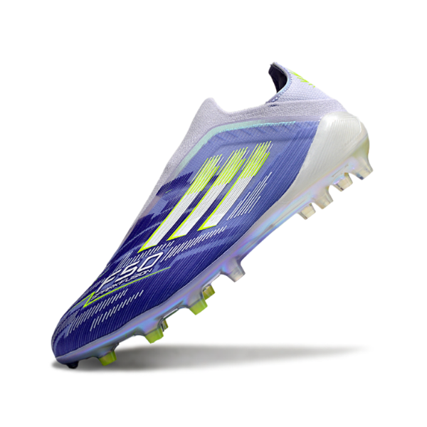 Botas de fútbol Adidas F50 Sparkfusion Laceless Elite Radiant Blaze Pack Firm Ground FG para niños