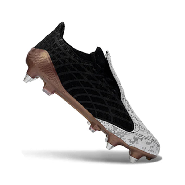 Adidas F50 Spider Black, White and Bronze Mixed Studs SG Football Boot