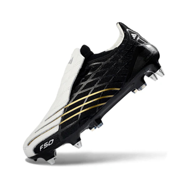 Adidas F50 Spider Black and White Mixed Studs SG Football Boot