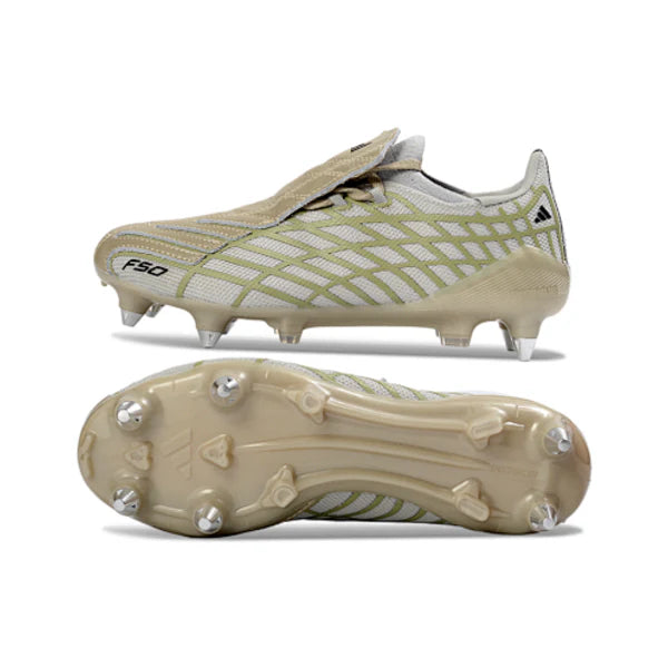 Adidas F50 Spider Light Golden Mixed Studs SG Football Boot