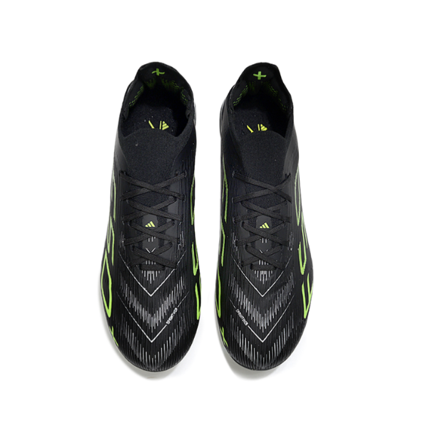 Botas de fútbol Adidas F50+ Elite Electric Stealth Pack Firm Ground FG para niños