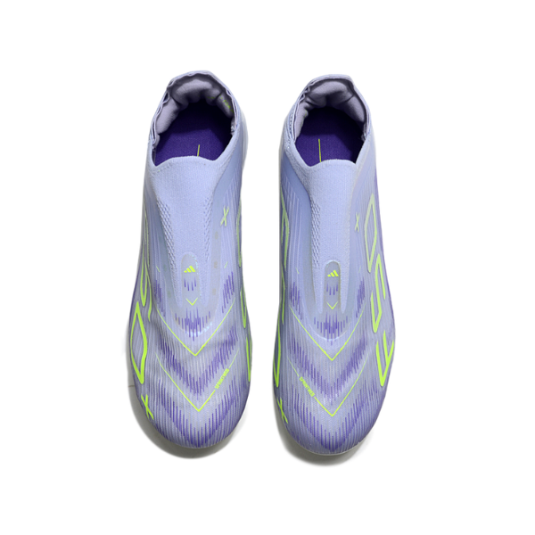 Botas de fútbol Adidas F50+ Elite sin cordones Sparkfusion Radiant Blaze Pack Firm Ground FG para niños