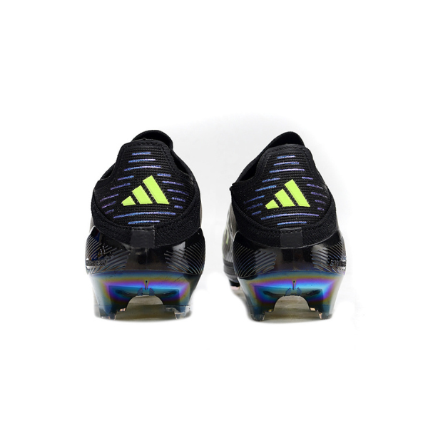 Botas de fútbol Adidas F50+ Laceless Elite Electric Stealth Pack Firm Ground FG para niños