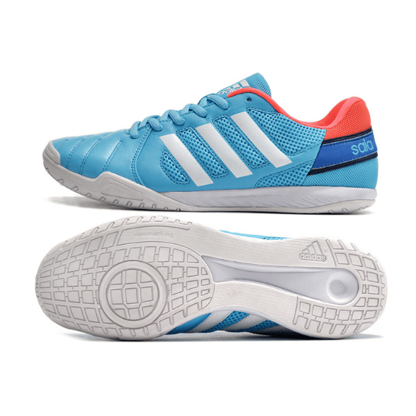 Botas de fútbol sala Adidas Top Sala IC azul claro para interior
