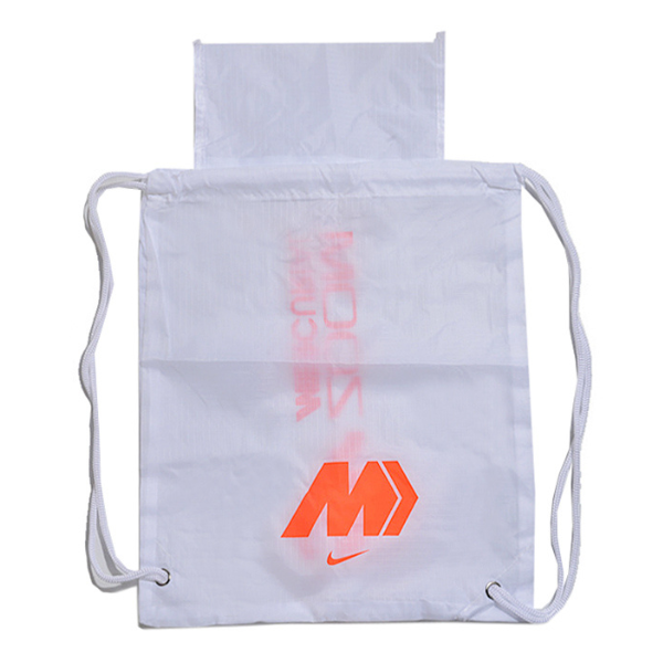 Nike Mercurial White and Orange Boot Bag