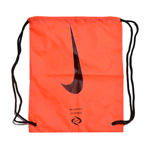 Bolsa para botas Nike Phantom naranja y negra