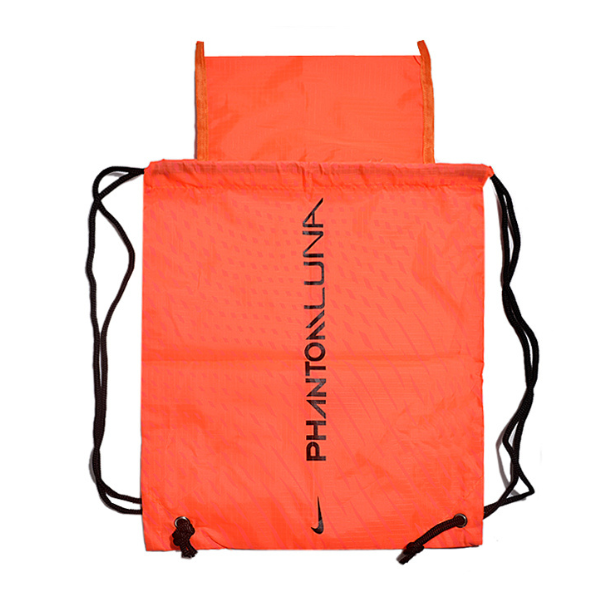 Bolsa para botas Nike Phantom naranja y negra