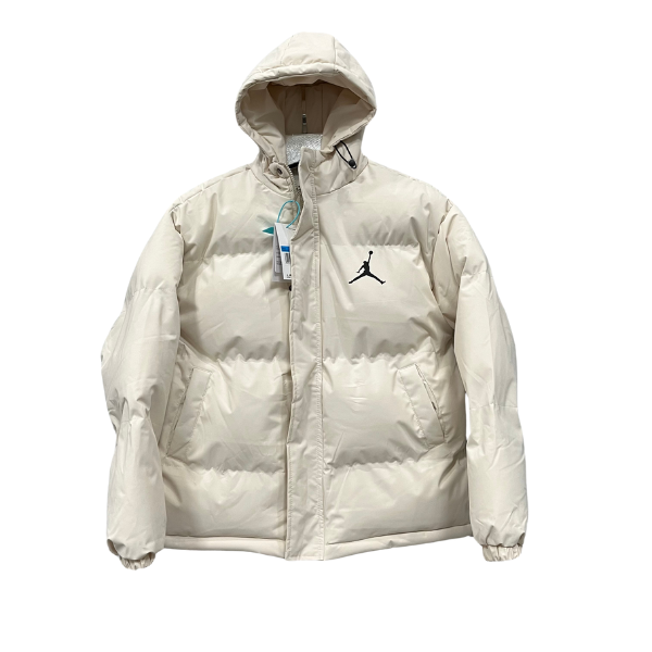 Jordan Beige Puffer Jacket 