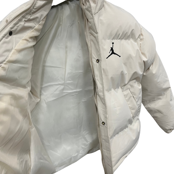 Jordan Beige Puffer Jacket 