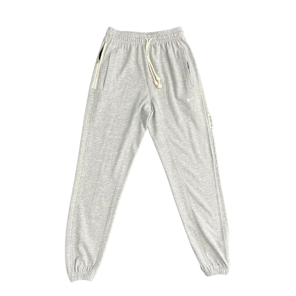 Nike Gray and White Track Pants