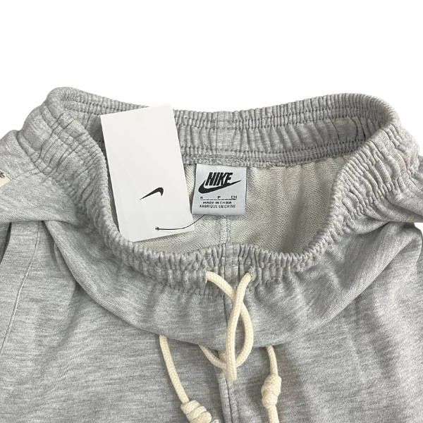 Nike Gray and White Track Pants