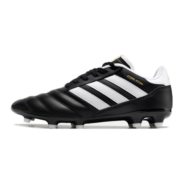 Botas de fútbol Adidas Copa Icon.1 FG para terreno firme, color blanco y negro