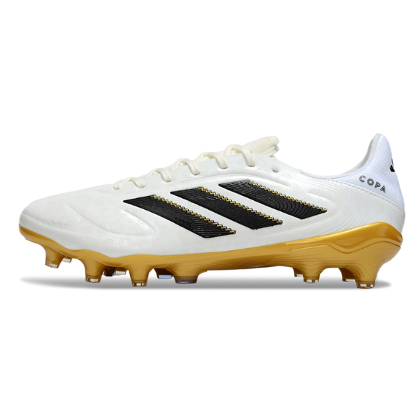 Botas de fútbol Adidas Copa Pure III Elite FG para terreno firme, color blanco