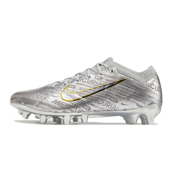 Nike Air Zoom Mercurial Vapor 15 Elite Silver Artificial Ground AG Football Boot