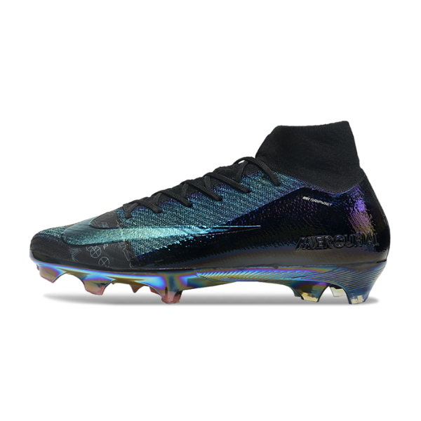 Botas de fútbol Nike Air Zoom Mercurial Superfly 10 Elite Cosmic Speed ​​Pack para terreno firme FG