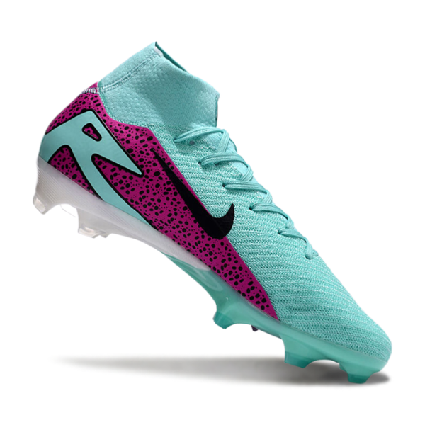 Nike Air Zoom Mercurial Superfly 10 Elite Blue and Purple Firm Ground FG Football Boot