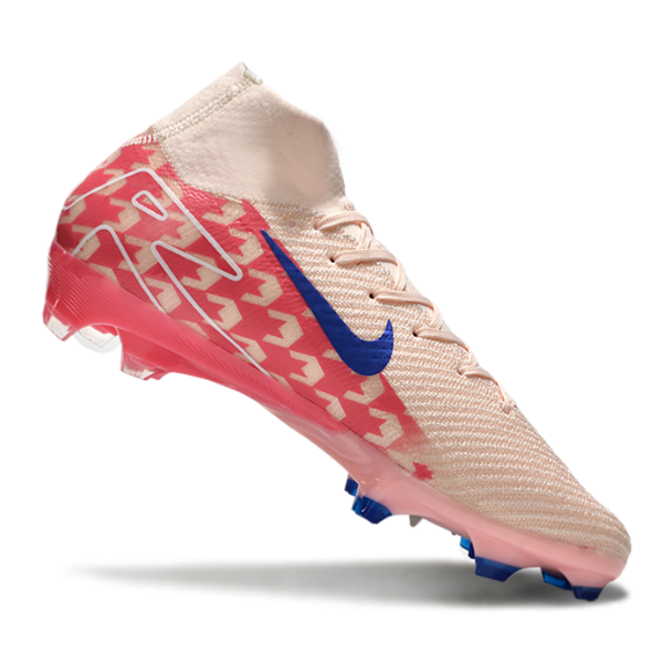 Nike Air Zoom Mercurial Superfly 10 Elite Pink and Blue Firm Ground FG Football Boot