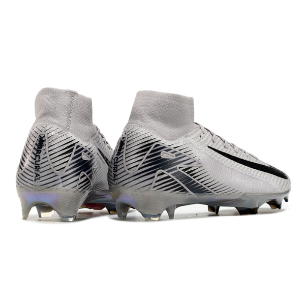 Nike Air Zoom Mercurial Superfly 10 Elite Grey Firm Ground FG Football Boot