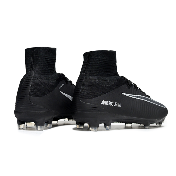 Botas de fútbol Nike Mercurial Superfly 5 Elite FG para terreno firme, color negro