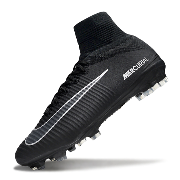 Botas de fútbol Nike Mercurial Superfly 5 Elite FG para terreno firme, color negro