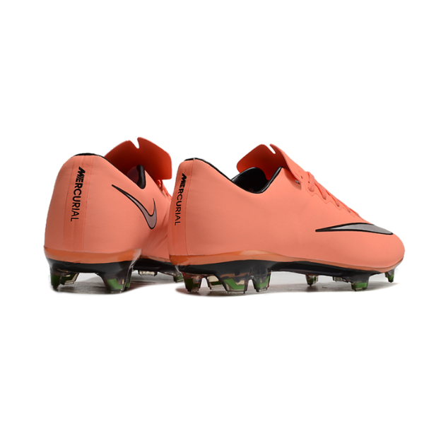 Botas de fútbol Nike Air Zoom Mercurial Vapor 10 Elite Pink Salmon Firm Ground FG