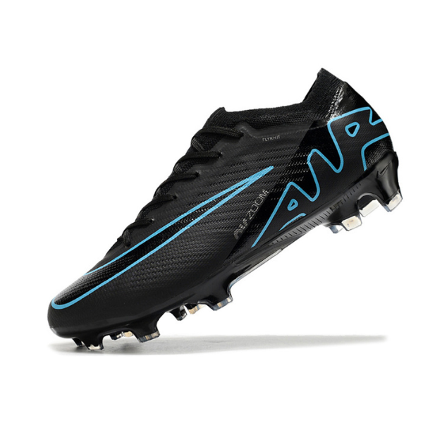 Nike Zoom Mercurial Vapor 15 Elite Black and Blue Firm Ground FG Football Boot