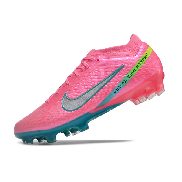 Nike Zoom Mercurial Vapor 15 Elite Pink and Blue Firm Ground FG Football Boot