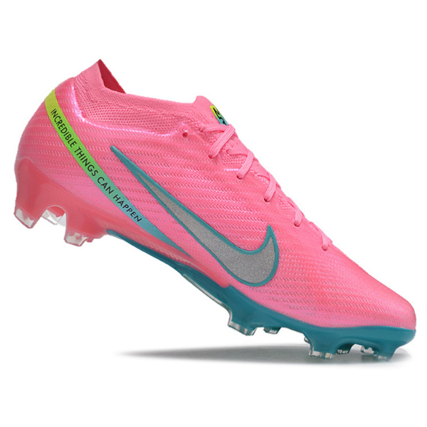 Nike Zoom Mercurial Vapor 15 Elite Pink and Blue Firm Ground FG Football Boot