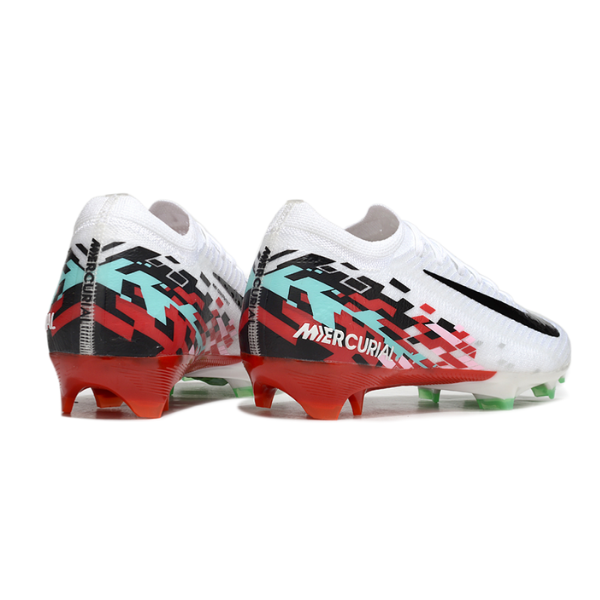 Nike Air Zoom Mercurial Vapor 16 Elite White and Red Firm Ground FG Football Boot