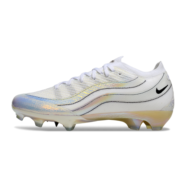 Nike Air Zoom Mercurial Vapor 16 Elite White Holographic Firm Ground FG Football Boot