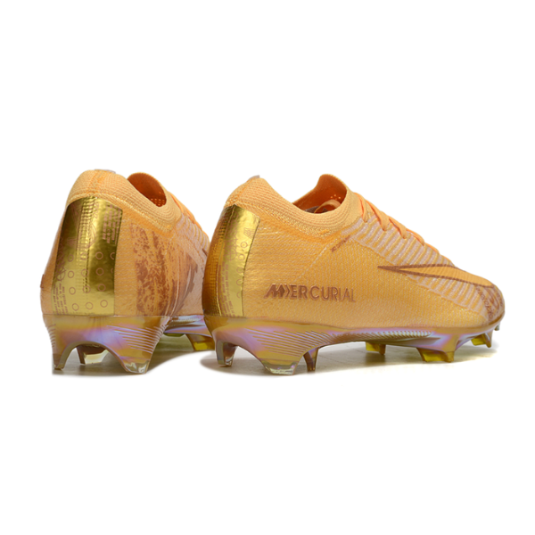 Botas de fútbol Nike Air Zoom Mercurial Vapor 16 Elite Gold para terreno firme FG